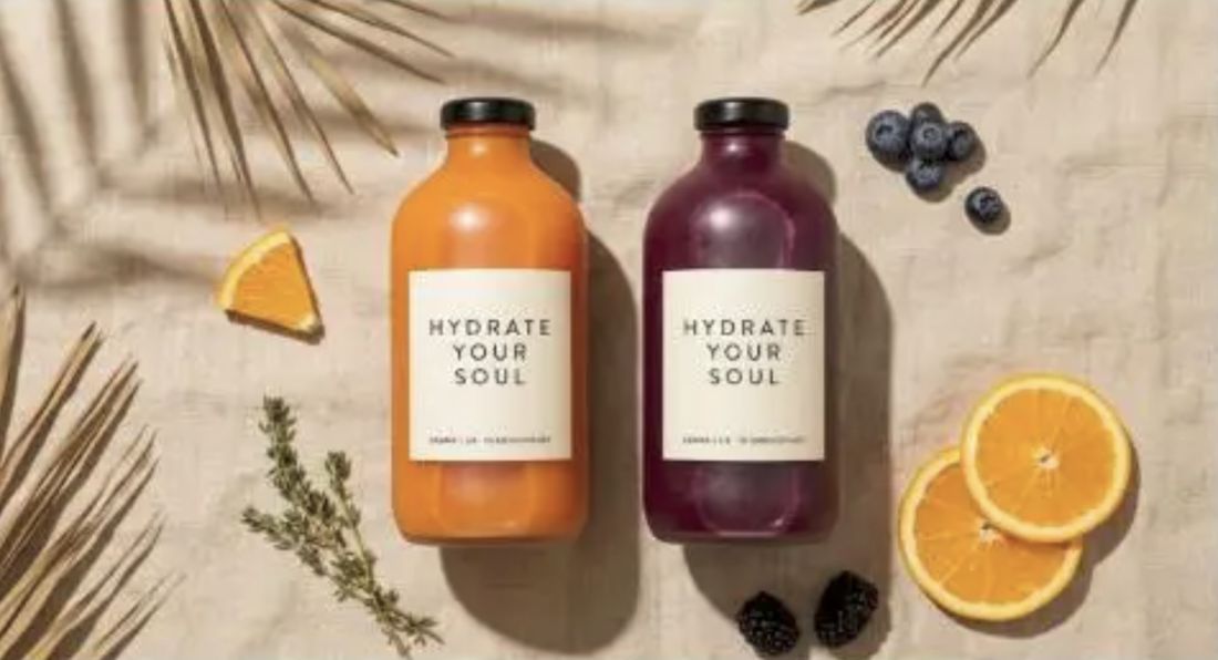 Jugos en botella «Hydrate your soul»
